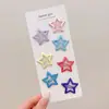 Pinzas para el pelo BB de colores dopamina para niños, pinzas para el pelo versátiles dulces y lindas para niñas y bebés, pequeños accesorios para el pelo