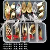 Set de señuelos de pesca transfronterizos, set de señuelos artificiales, set completo de aparejos de pesca con señuelo suave de lentejuelas, Amazon TEMU AliExpress