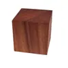 Bloques de Madera Maciza de Sapele, Tiras de Madera, Piezas Cuadradas, Materiales Hechos a Mano para Bricolaje, Piezas Cuadradas de Madera, Pequeñas Decoraciones de Recortes de Madera