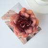 Cabeça de flor de rosa selvagem flor artificial flor de seda flor falsa estilo europeu retro outono faça você mesmo flor de casamento artesanal parede