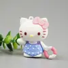 Nuevo Llavero de Gato Kt Dibujo Animado Anime Ip Muñeca Colgante para Bolso de Gato Llavero para Llaves de Coche Anillo Regalo Creativo