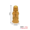 Figura de Buda Maitreya - Buda Sonriente Estilo Chino - Artesanía para el Hogar que Atrae la Riqueza, Regalo para Sala de Estar y Escritorio de Oficina