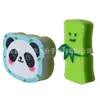 Esponja Absorbente para Lavar Platos de Cocina de Pulpa de Madera Impresa y Algodón, Esponja Limpiadora de Pulpa de Madera y Algodón, Pulpa de Madera y Algodón Doméstico
