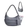 Bolsa Tote Lisa Fashion, Bolsa de Viagem de Algodão Espacial, Bolsa de Mão de Grande Capacidade, Bolsa Dumpling, Bolsa de Material de Jaqueta de Plumas, Personalização de Fábrica