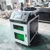 Máquina de soldadura láser portátil máquina de limpieza láser máquina de corte láser máquina de limpieza de carreteras en seco máquina cuatro en uno