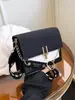Bolsas da moda ins para outono e inverno no atacado para mulheres 2025 novo estilo coreano ombro único transversal moda bloqueio de cor fosco pequena bolsa quadrada