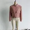 Para Comércio Exterior Transfronteiriço Europeu e Americano Roupas Femininas, Popular no Aliexpress, Jaqueta Versátil de Caimento Solto para Outono para Mulheres Baixas