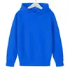 Sudadera para Niños 2025 Otoño e Invierno Nueva Color Sólido Niños Casual Manga Larga Niñas Bebé Suéter