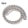 Primavera Novo Diamante-incrustado Colar de Moda Japonês Geometria de Personalidade Europeia e Americana Unisex Trendy Metal Chain