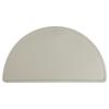 Mantel Semircircular de Silicona Transfronterizo Impermeable y Antideslizante Color Sólido Mantel de Mesa para Niños Mantel Aislante para Comida Occidental Posavasos Grueso para Platos y Tazones