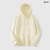 Nova Chegada de Outono Moletom de Marca Tendência Masculino 2026 Jaqueta Novo Estilo para Outono e Inverno, Engrossado com Estampa Vintage e Capuz