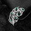 Europa y Estados Unidos nueva moda protección ambiental broche de cristal pin femenino explosión moda color accesorios de corsage al por mayor en stock