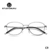 Gafas Muku: Gafas Cómodas para Usar Durante Largos Períodos de Tiempo, Monturas Ultraligeras, Monturas de Gafas con Diseño Clásico Versátil Transparente Decorativo