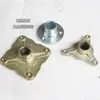 Acessórios modificados para kart ATV de quatro rodas assento de fixação da roda traseira eixo traseiro flange do eixo traseiro fixação do pneu três ou quatro furos