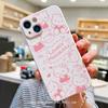 Gatito de caricatura adecuado para funda de teléfono móvil iPhone 14/15 femenina Apple 15promax Cubo de Rubik silicona resistente a caídas