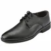 Zapatos de Cuero para Hombre Británicos, Zapatos Casuales de Negocios Versátiles, Zapatos de Trabajo Modernos Estilo Coreano, Zapatos para Conducir, Zapatos para Padrinos, Zapatos de Boda