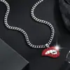 Venta Caliente Transfronteriza Joyería de Collar Estilo Hip-Hop Europeo y Americano Accesorios para Ropa de Hombre Rendimiento Hip-Hop Regalo para Estudiante Colgante Venta al por Mayor