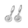 Lote mixto de varios estilos aretes de oro para mujer con colgante geométrico de circón microincrustado joyería de oreja de nicho de alta gama