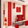 Decoración de la sala de bodas, pared de fondo, palabra larga feliz, hombre, decoración de boda, casa nueva, dormitorio, palabra feliz, suministros para bodas