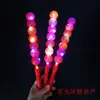 Cabaça de açúcar luminosa bastão luminoso produtos para empurrar bastão de fada luminoso para crianças fonte de flash barraca feira do templo pequeno brinquedo