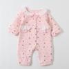IDEA2025 invierno nuevo ropa infantil mameluco acolchado para bebé algodón de aire traje cálido para bebé traje de escalada 9768
