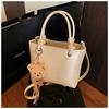 Bolsa feminina popular transfronteiriça, primavera e verão, combina com tudo, 2025, nova bolsa transversal casual estilo coreano, bolsa portátil