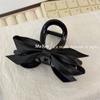 Doce design legal Maillard marrom preto PU arco bico de pato clipe lateral grampo de cabelo franja grampo de cabelo acessórios para cabelo