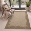 Tapete de Entrada com Padrão Tecido Estilo Nórdico, Tapete Espessado Removedor de Poeira e Raspador de Lama, Impermeável e à Prova de Umidade, Tapete Decorativo para Entrada de Casa