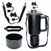Botella de Agua Térmica Stanley Tapón Antipolvo Taza con Popote Tapa de Taza Correa de Mano Cordón para Botella de Agua Múltiples Estilos Versátiles Set