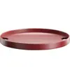 Prato de Joias de Aço Inoxidável Nórdico Cor Inclinado Redondo Bandeja de Metal Prato de Frutas Mesa de Centro da Sala de Estar Prato de Armazenamento Ornamento