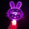 Barra luminosa personalizada con luces luminosas, nombre de clase, para niños, manos arriba, estrellas, conciertos, fans, ayuda circundante