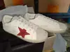 Comercio exterior ganso dorado estilo europeo y americano zapatillas sucias para hombres y mujeres, de caña baja con letras deportivas clásico casual lujo ligero