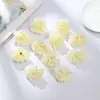 Novas Flores Artificiais Estilo Coreano, Flores Moldadas DIY Feitas à Mão, Acessórios de Flores de Tecido Prontos, Faixas de Cabelo e Acessórios de Cabeça para Crianças Atacado