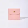 Bolsa con Cierre a Presión Joyería Prehecha Terciopelo Terciopelo de Doble Cara Pulsera Solapa con Cierre a Presión Bolsa con Logotipo Impreso Bolsa para Empaque de Joyería