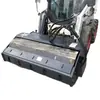 Compactador vibratório para minicarregadeira, acessório de compactação de estrada com roda de aço de troca rápida, equipamento municipal de compactação de valas