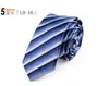 Gravata Masculina de Laço Manual Personalizada de Fábrica Edição Estreita 5cm Poliéster Jacquard Listrado Profissional para Vestir Entrevista Gravata OEM