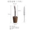 Hervidor de Acero Inoxidable 304 de Grado Alimenticio Juego de Té Portátil para Exterior Tetera Preparación de Té Hornear Té Hervir Agua Preparación de Té Camping