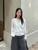 Estilo Coreano Minimalista Tg, Bolso Cruzado Pequeño de Cuello Redondo Limpio, Cárdigan de Punto con Cremallera para Mujer, Modelo Primavera 2026 26456
