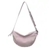 Tendência de Moda Transfronteiriça Bolsa Dumpling para Mulheres 2025 Nova Bolsa Transversal de Ombro para o Dia a Dia Bolsa Transversal de Nylon Atacado