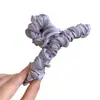 Pinza para el pelo de seda brillante para tela delicada con seda plisada Tacto de alta gama para moño en la parte posterior de la cabeza Pinza de tiburón Pinza de pelo versátil coreana