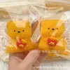 11 Juguetes de Pan Frito Simulado para Apretar Migas Comida Juego Pata de Gato Waffle Juguete para Aliviar el Estrés Juguete de Apretar Simulado