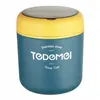 Taza de Sopa Aislada de Doble Capa de Acero Inoxidable Personalizada para el Trabajo, Taza de Desayuno, Mini Envase Sellado de Sopa Portátil de Gran Capacidad