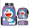 Venta caliente transfronteriza Naruto Naruto Naruto estudiantes de primaria y secundaria mochila de tres piezas mochila para niños bolso de hombro estuche de lápices