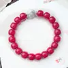 Pulsera Nueva Estilo Rosa Rosa de Semillas de Bodhi para Mujeres, Rosario Doble Círculo de Raíz de Bodhi para Sostener en la Mano, Cuentas Budistas, Venta al por Mayor