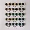 Juguete de Peluche Varilla Roscada Ojos de Gato Ojos de Vidrio Gema del Tiempo Accesorios DIY Ojos de Perro Realistas