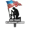 Placa Metálica Creativa Transfronteriza del 250 Aniversario Conmemorando la Defensa de la Libertad