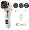 Lixa Elétrica para Pés Transfronteiriça Zhimei para Remover Pele Morta e Calos, com Sucção a Vácuo, Totalmente Lavável, Display Digital LCD, Máquina de Pedicure para Uso Doméstico
