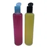 Fabricante en stock botella de plástico transparente PET de 250 ml botella de hombro redondo botella de tinta botella de boca puntiaguda botella con tapa de spray