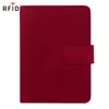 Bolsa Porta-Caderneta de Viagem Capa Protetora Antifurto Bolsa para Armazenamento de Escovas Porta-Caderneta RFID Bilhete de Avião Internacional Bolsa para Cartão de Identidade de Viagem