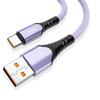 Cable de Datos Tipo C de Carga Súper Rápida de 240W Transfronterizo Trenzado de Nylon para Huawei Glory 6A Cable de Carga al por Mayor